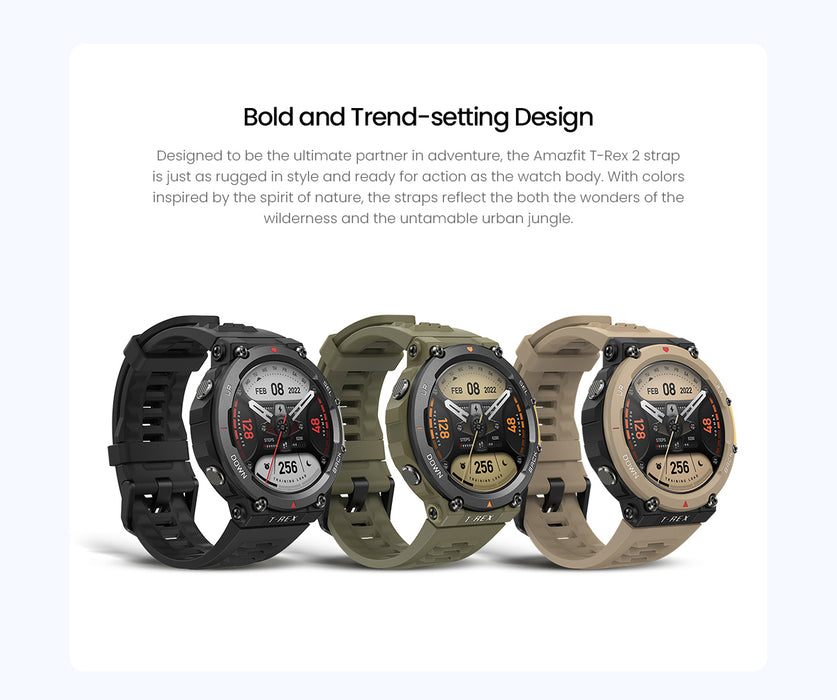 Amazfit T-Rex 2 錶帶, 卡其色