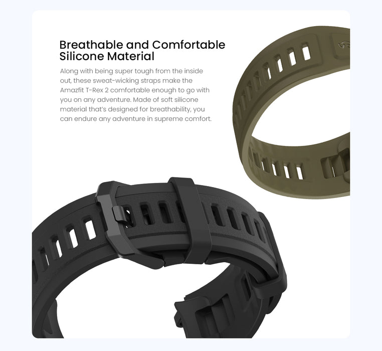 Amazfit T-Rex 2 錶帶, 卡其色