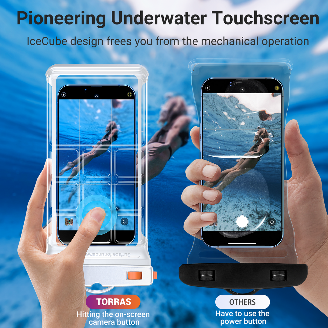 TORRAS Ice Cube Waterproof Phone Bag 8.0 inch