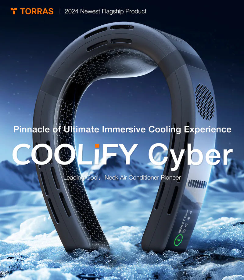TORRAS COOLiFY Cyber ​​Portable Neckband Air Conditioner
