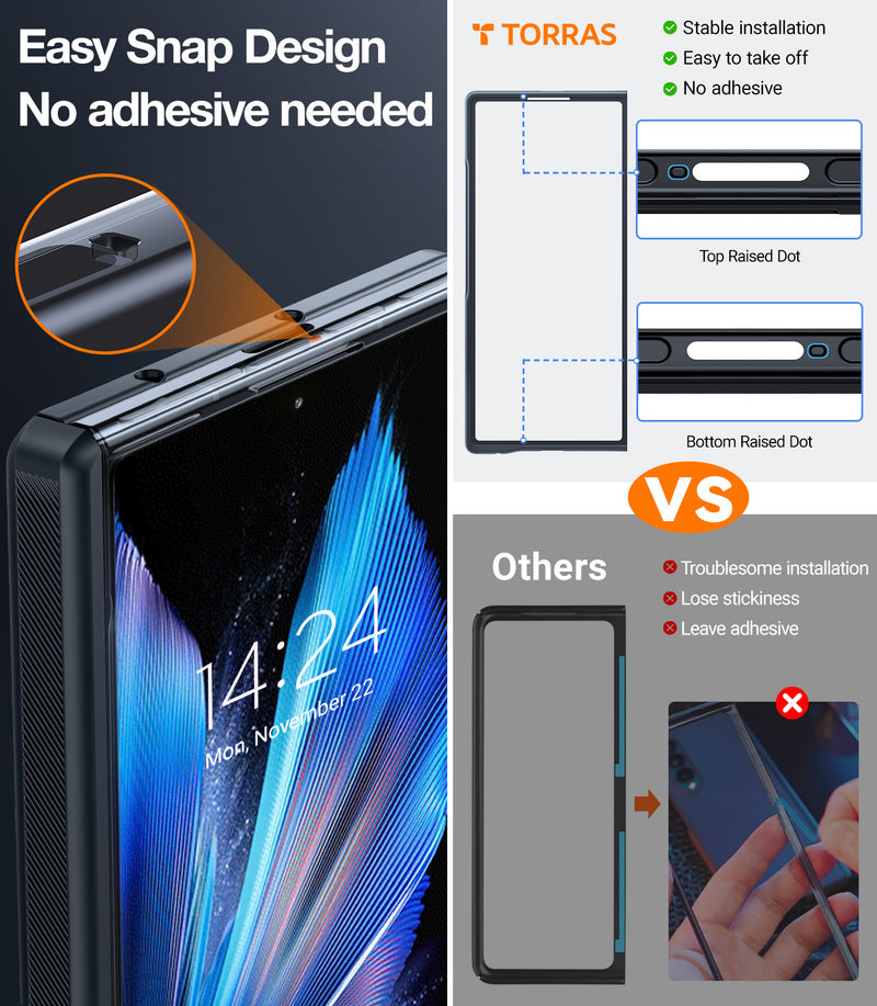 【Galaxy Z Fold 7】TORRAS Ostand Spin  Magsafe Phone Protective Case