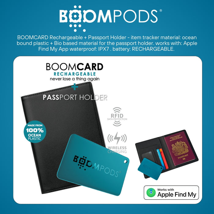 Boompods Boomcard Rechargeable 可充電全球定位器