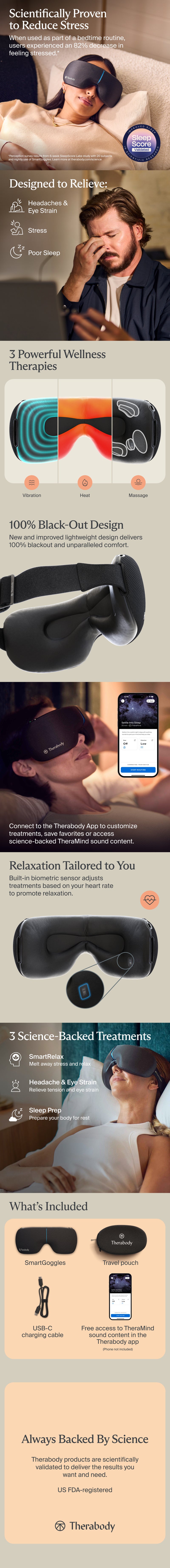 Smart Goggles™  2.0 熱感按摩眼罩