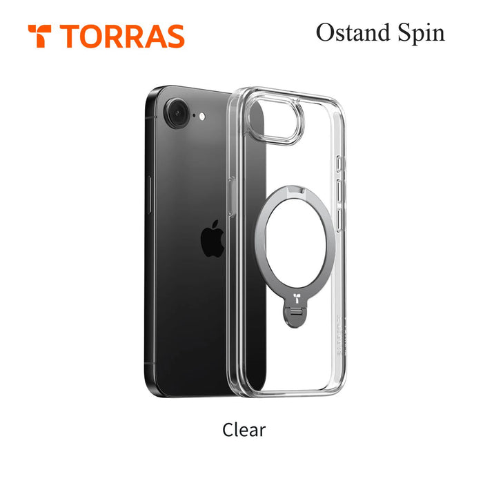 【iPhone 16 系列】TORRAS iPhone Case 16 UPRO Ostand Spin 手機保護殼