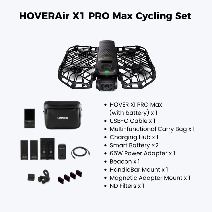 [全新] HOVERAir X1 Pro Max 專業運動飛行相機