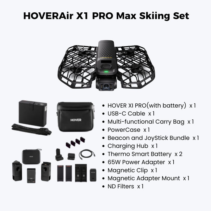 [全新] HOVERAir X1 Pro Max 專業運動飛行相機