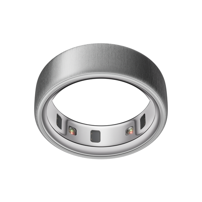 Oura Ring 4 - Brushed Silver -