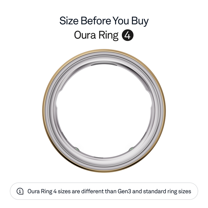 Oura Ring 4 -  Gold -