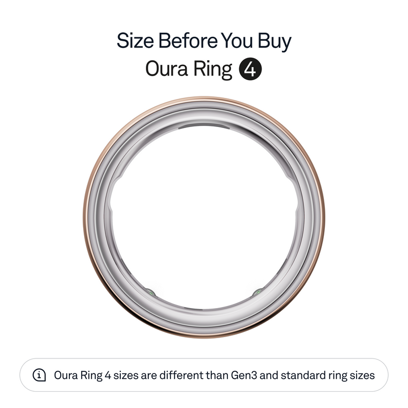 Oura Ring 4 -Rose Gold -