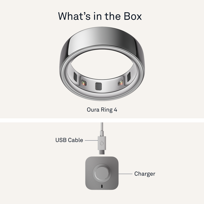 Oura Ring 4 -Sliver -