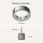 Load image into Gallery viewer, Oura Ring 4 -Silver -