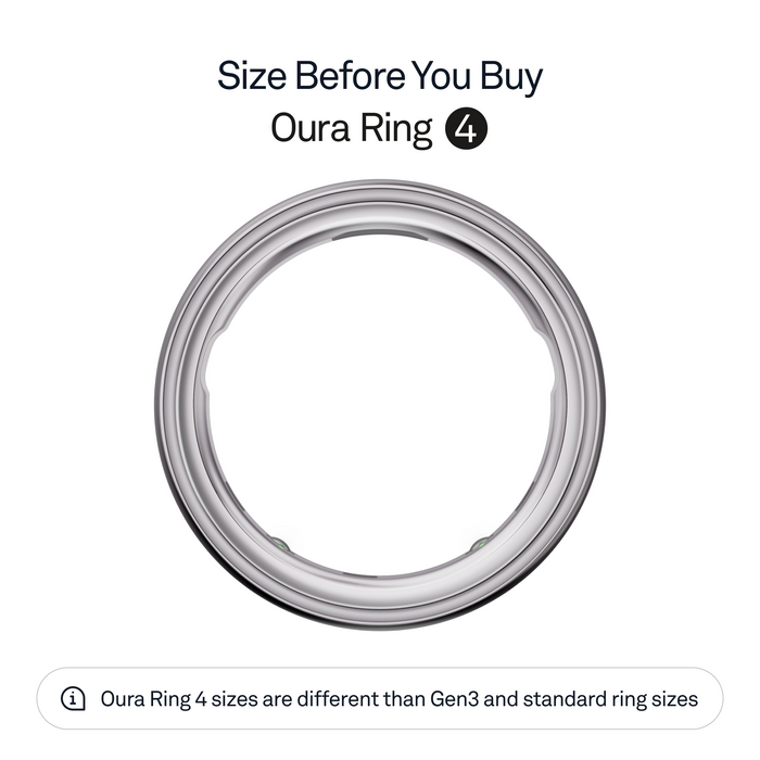 Oura Ring 4 -Sliver -