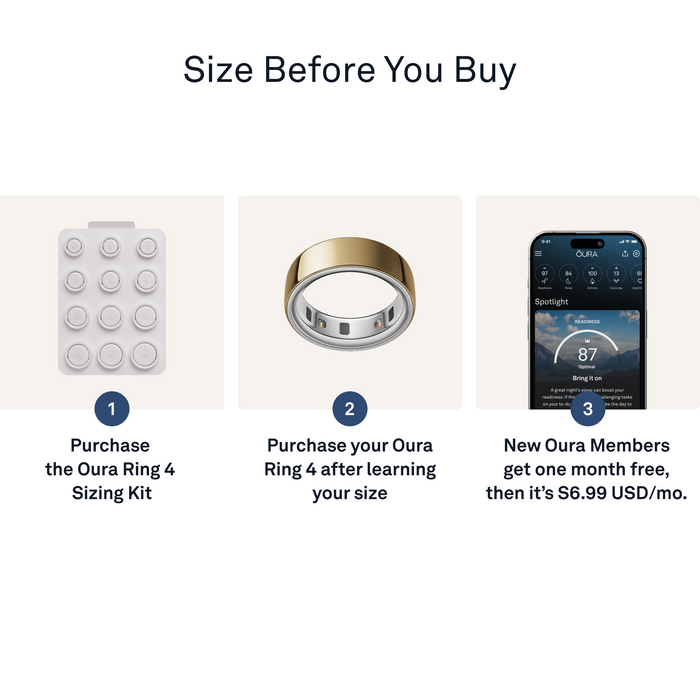 Oura Ring 4 -Sizing Kit -