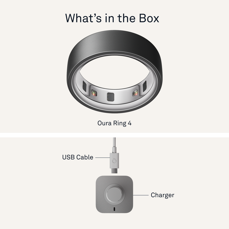 Oura Ring 4 - Stealth -