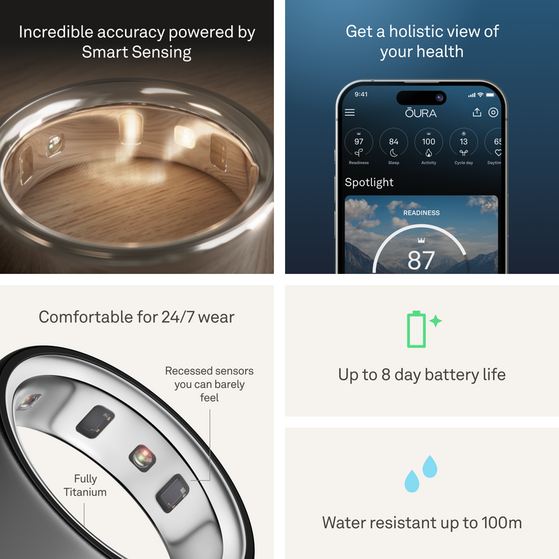 Oura Ring 4 - Stealth -