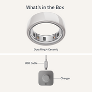 Oura Ring 4 Ceramic - Cloud