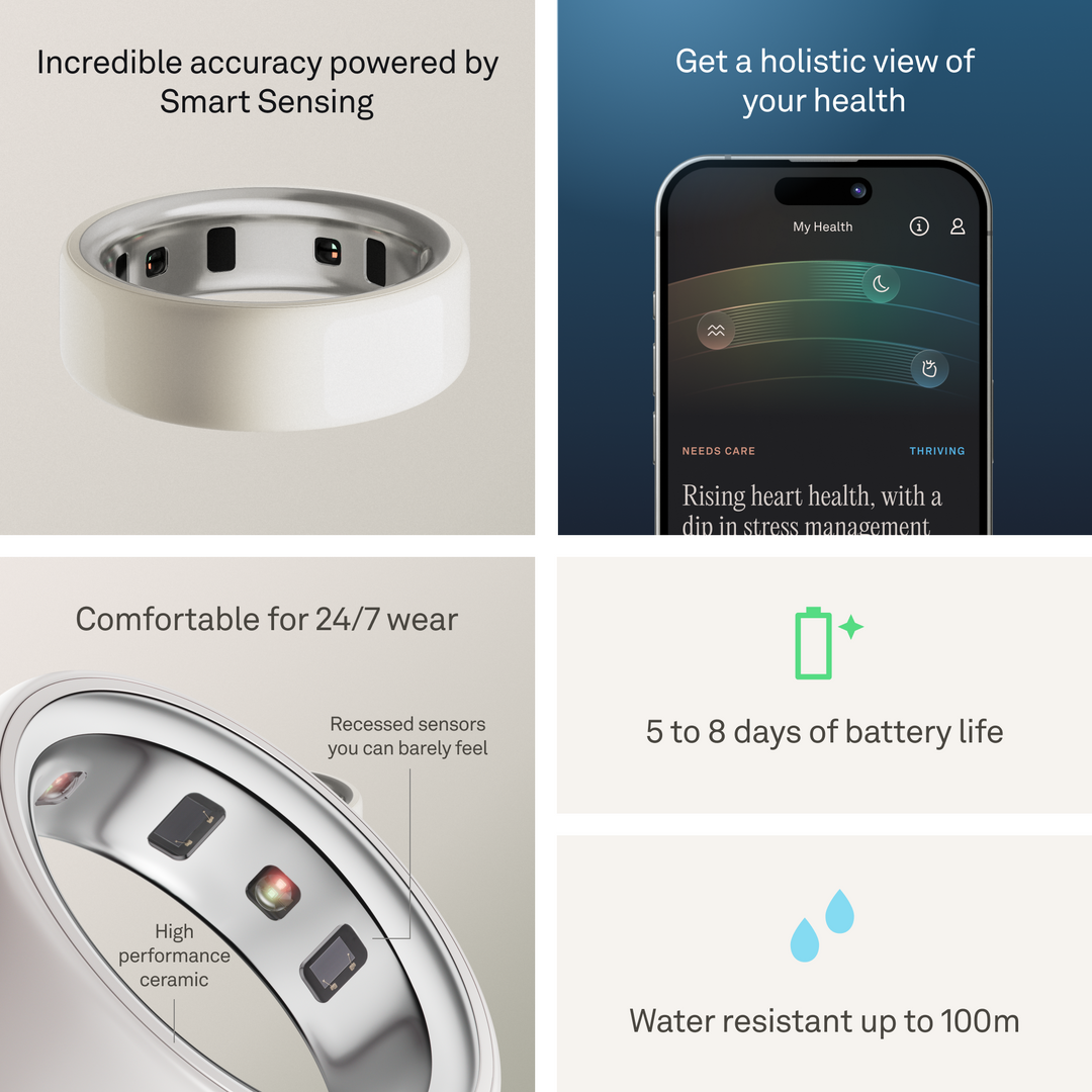 Oura Ring 4 Ceramic - Cloud