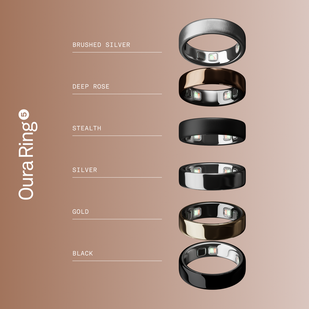 Oura Ring 5 - Deep Rose