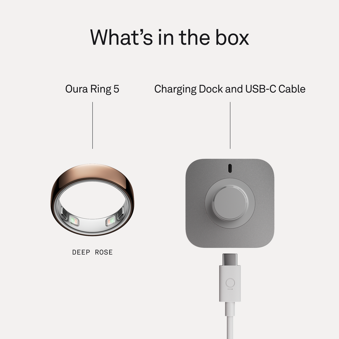 Oura Ring 5 - Deep Rose