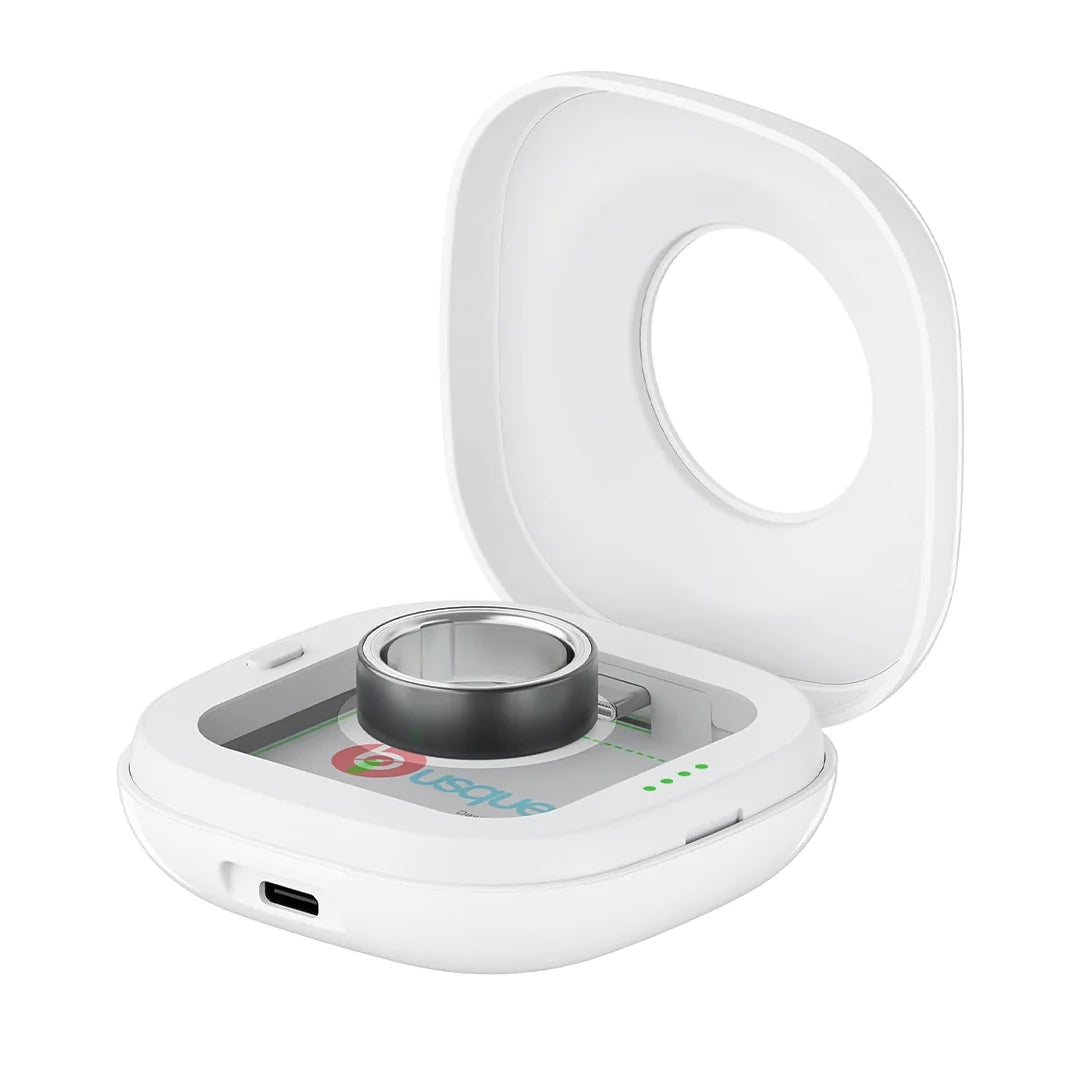 無線便攜式充電盒 （適用於 Oura Ring 4/5智能戒指充電座）