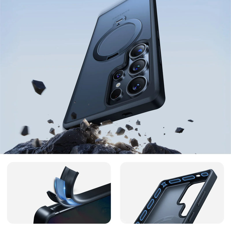 【Galaxy S25 Series】TORRAS Ostand Spin  Magsafe Phone Protective Case